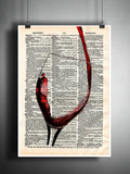 Red wine splash art, red wine pour, pour yourself some wine, cocktail art