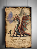 Flight of all 5 METALLIC Dragons, Pack of all 5 of my Metallic Dragons