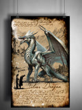 Flight of all 5 METALLIC Dragons, Pack of all 5 of my Metallic Dragons